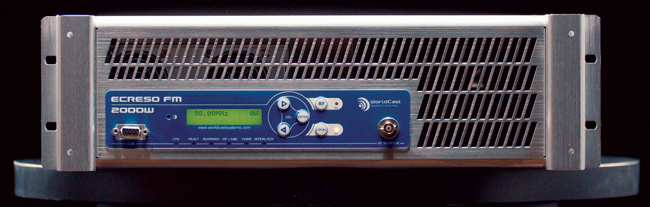 ECRESO FM Transmitters from WorldCast Systems
